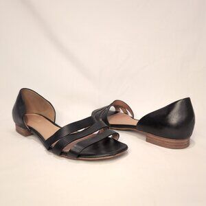 Madewell Strappy Leather Slip-On Sandals